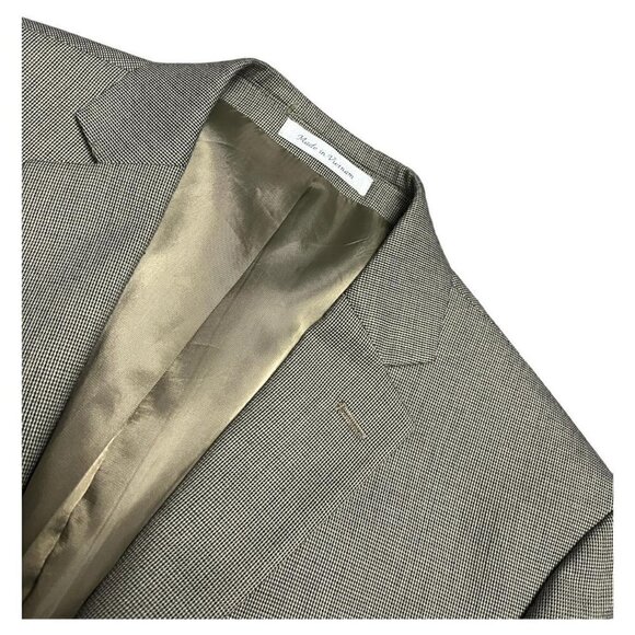 CHAPS Luxury Designer Formal Business Suit Jacket Blazer Mens Medium 40S - Picture 4 of 5